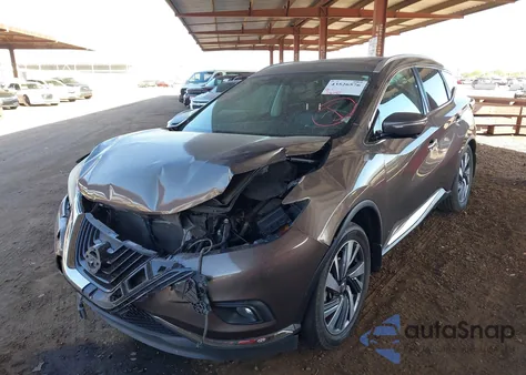 2015 Nissan Murano Platinum z USA, uszkodzony, nr VIN 5N1AZ2MGXFN261740